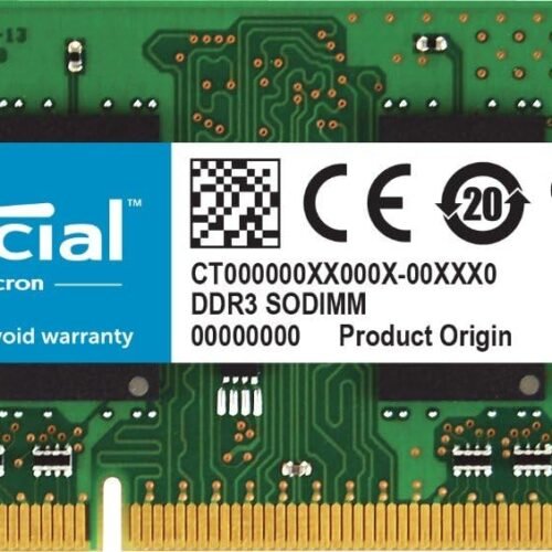 Micron Crucial RAM 4GB DDR3 1600 MHz CL11 Laptop Memory